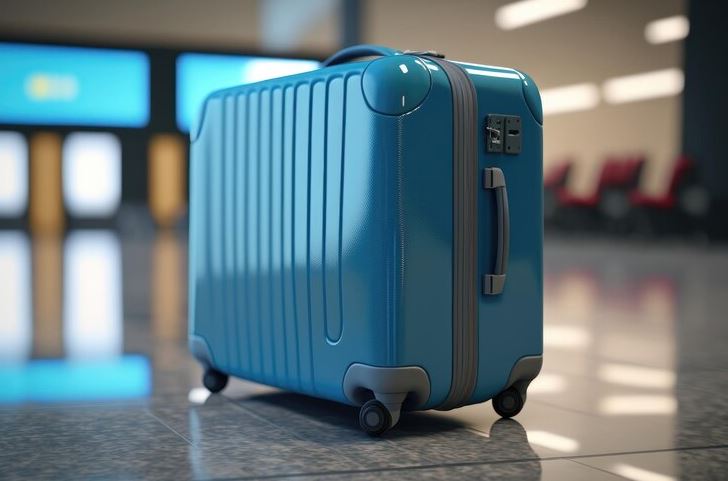 suitcase with wheels